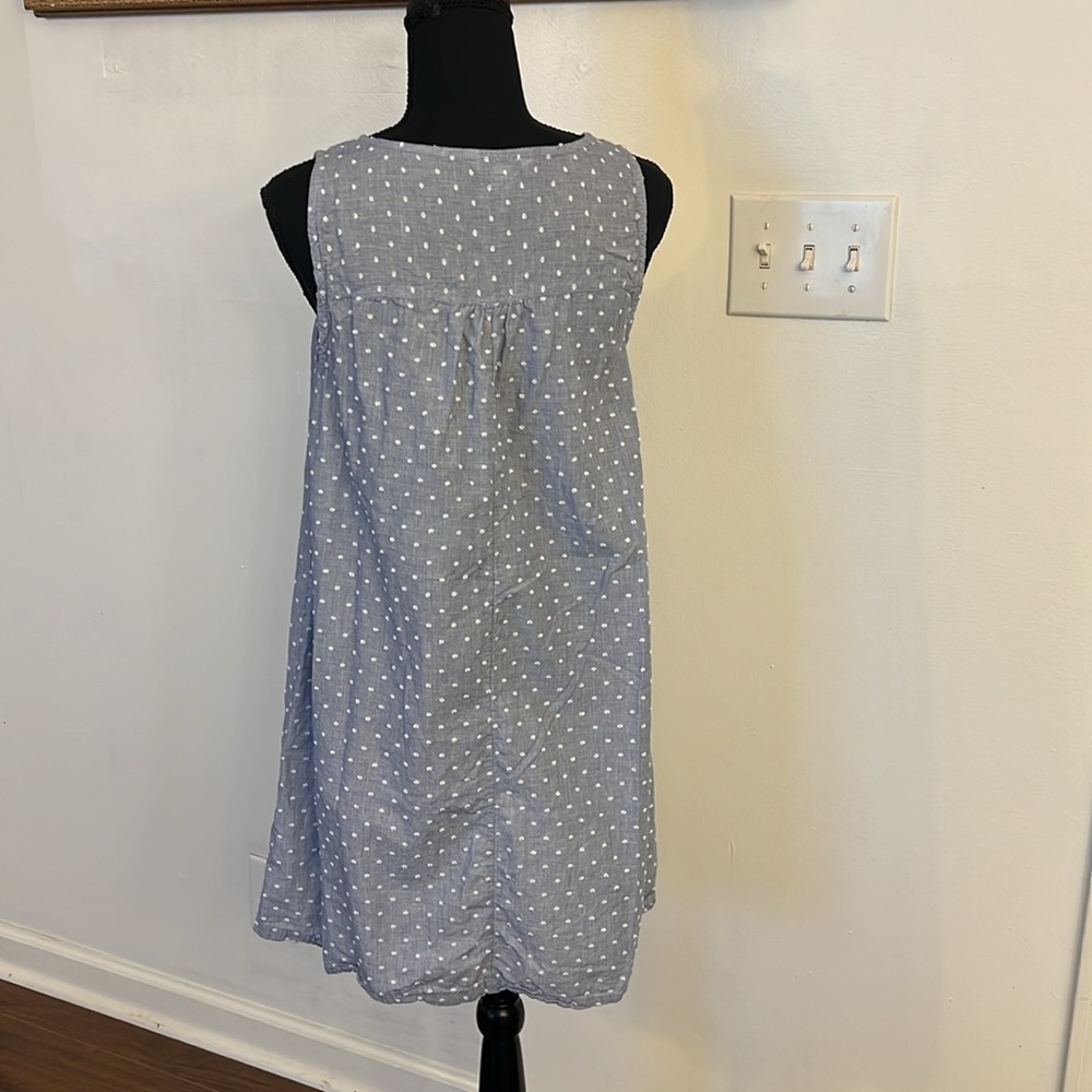 Croft & Barrow Lightweight Cotton Sleeveless Boho Babydoll Dress, Sz. S. - Picture 4 of 8